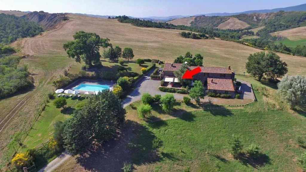 Cottage Le Ginestre Con Piscina In Val D'Orcia Radicofani Exteriér fotografie